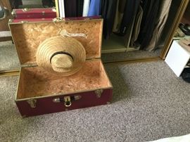Vintage Red Trunk