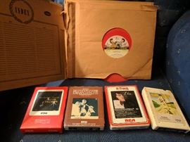 Elvis 8 track tapes