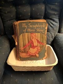 Movie star scrapbooks