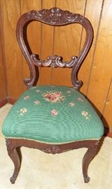 Victorian ladies chair