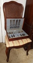 Silver plate flatware