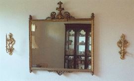 Mirror & pair candle