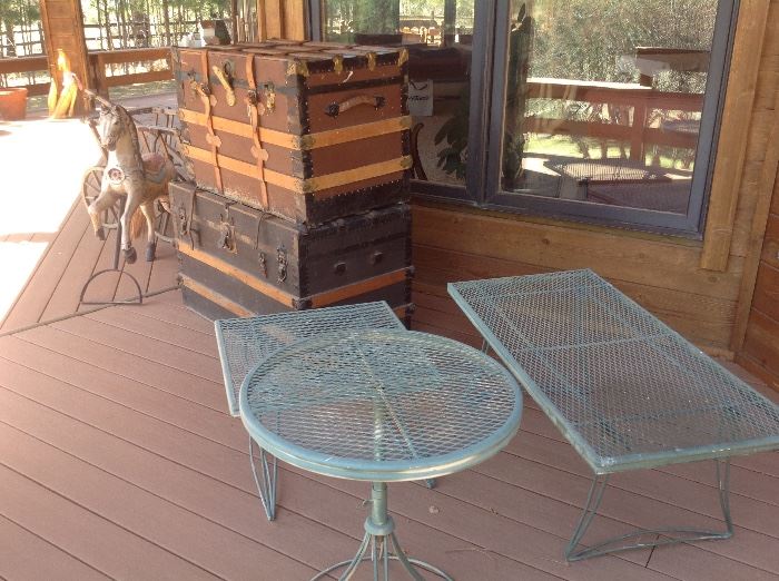 Misc Mesh patio tables