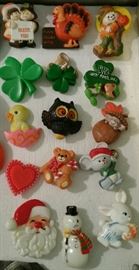 Holiday pins