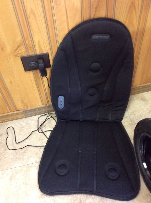 Electric Seat Massage Chair Pad Heat Office/Car Cushion Vibration Mat