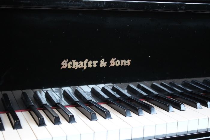 Schafer & Sons Baby Grand Piano