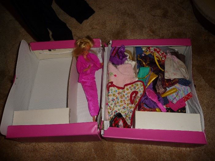 Barbie and clothes