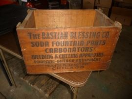 neat old wood box