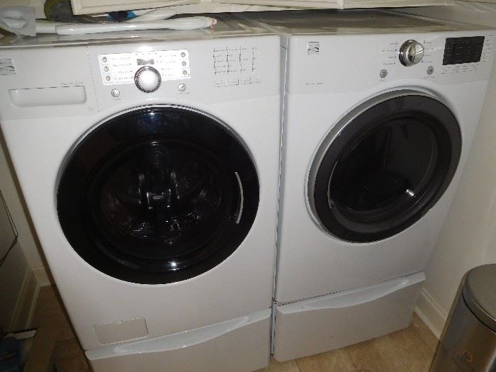 Nice front load washer dryer set