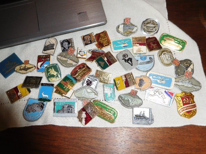 Vintage Russian pins
