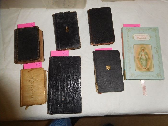 Vintage pocket bibles