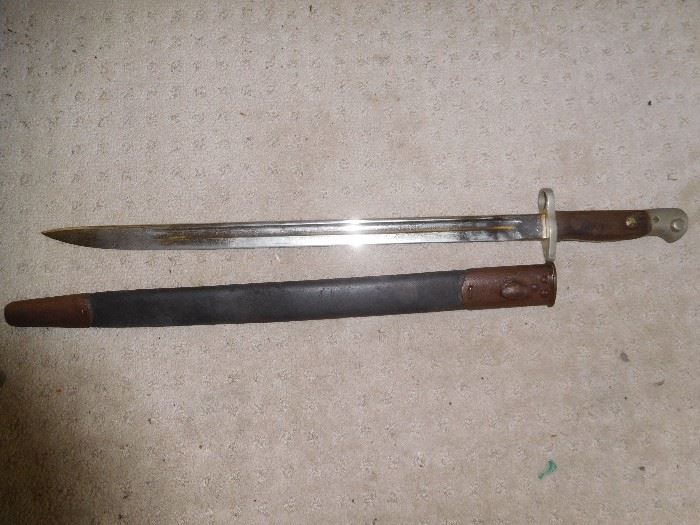 Vintage army sword