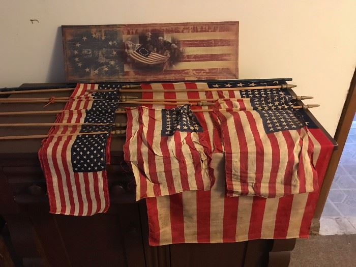 48 star and 50 star flags