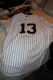Signed Yankees Jersey