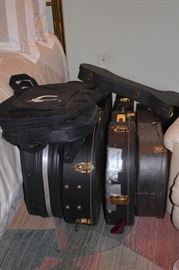 Assorted Guitar Cases and more