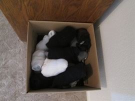 Socks, we have some Men's Clothing, too!