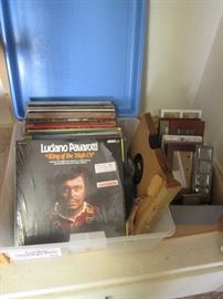 Vinyls and Records.  Picture Frames