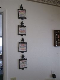 Wrought Iron Trivets