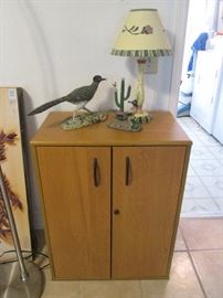 2-Door Cabinet plus Southwest Decor