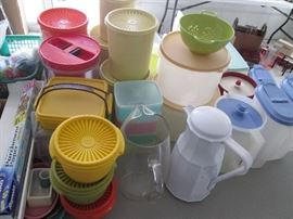 Tupperware and Plastic containers