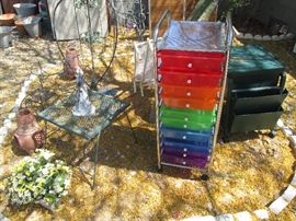 Storage Drawer Unit and Accent Table