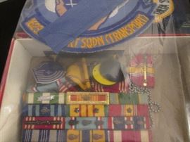 Military Pins, Patches and Bars