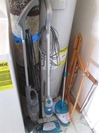 Bissell 3-In-One Vacuum.  Bissell Swiffer Steam Mop