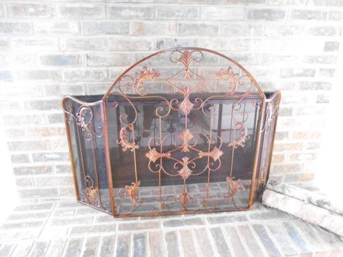 Frontgate Fireplace Screen