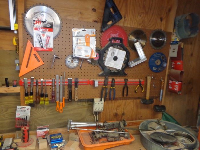 TOOLS ON THE WALL