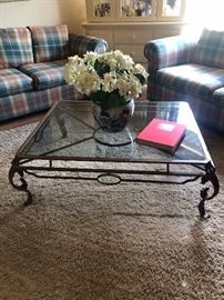 Glass Top Coffee Table