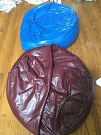 2 beanbag chairs