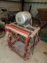 Tractor powered generator