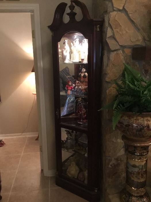 Lots of curio cabinet for sale, one of 6