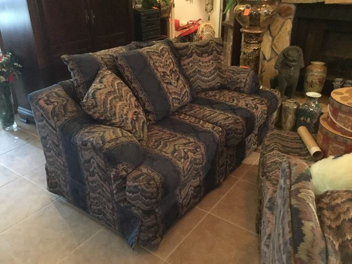 Small sofa matching chair, priced separetly