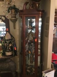 Another curio cabinet
