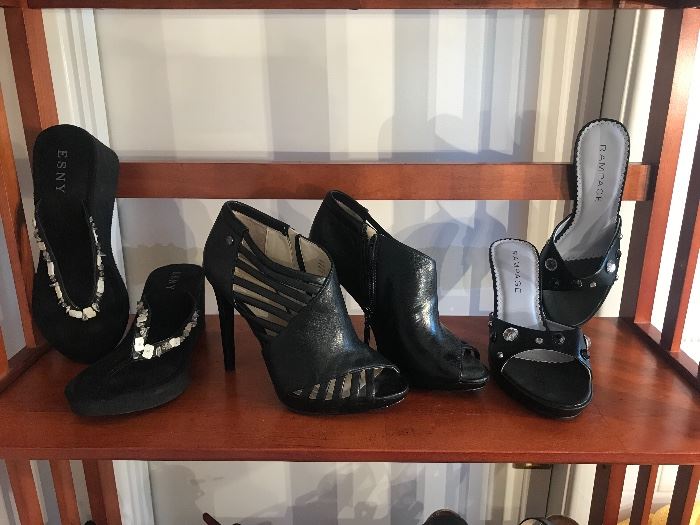 Women’s dress shoes- most almost new, some with tags 