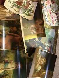 Late 1800's, early 1900's posters, prints