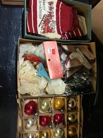 Vintage Christmas items