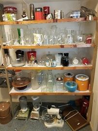 Glassware & Kitchen Appliances