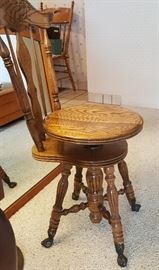 Chair piano adjustable