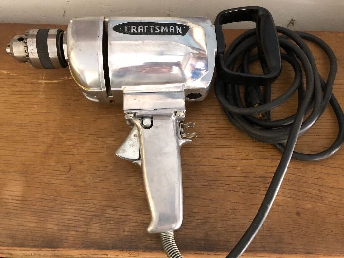 Vintage Craftsman drill - excellent condition!