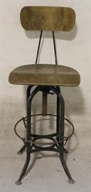 Industrial vintage bar stool