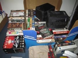 VHS AND CD'S