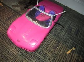 REMOTE BARBIE CAR