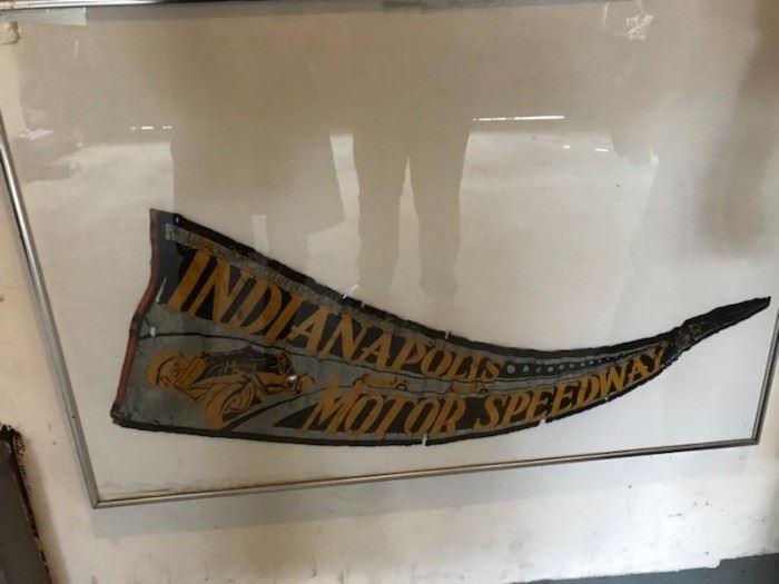 Indianapolis Motor Speedway Pennant from 1930's