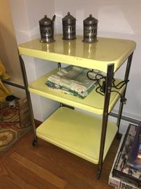 Kitchen cart with working electric
