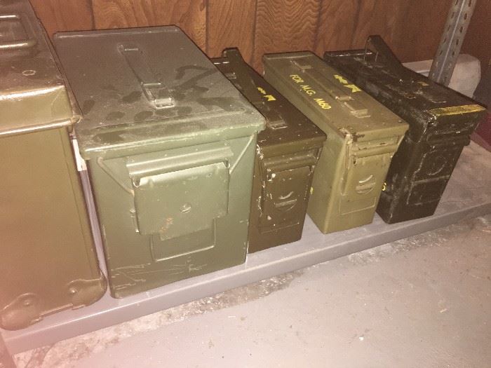 Ammo boxes
