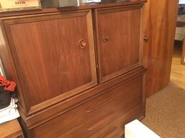 Tall MCM Dresser