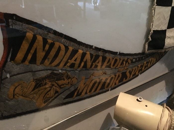 Indianapolis Motor Speedway Flag - authentic
