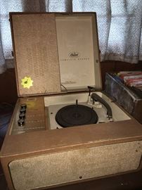 Vintage Capitol record player